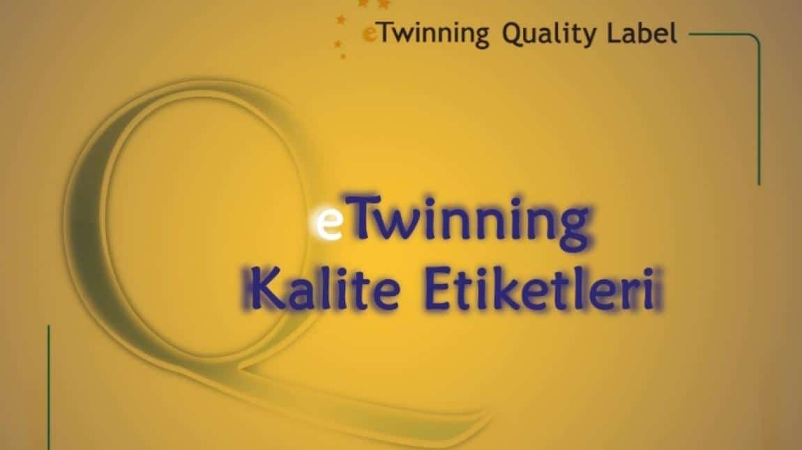 OKULUMUZ eTwinning PROJELERİ KALİTE ETİKETLERİ